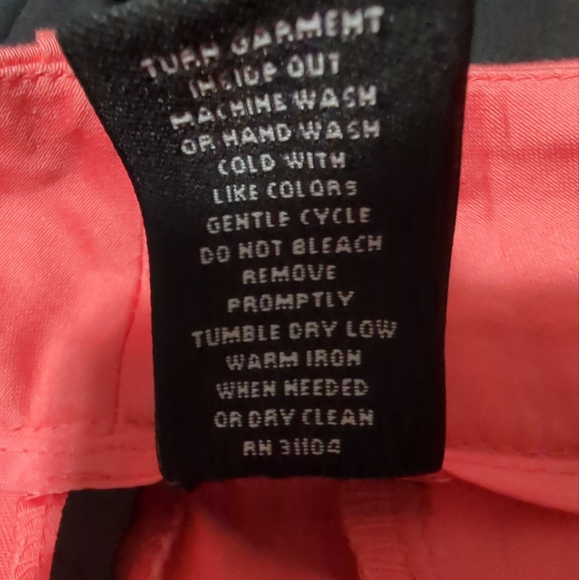 NWT New Directions Womens Classic Fit Chinos Wild Salmon Color Size 6 New - Picture 10 of 12